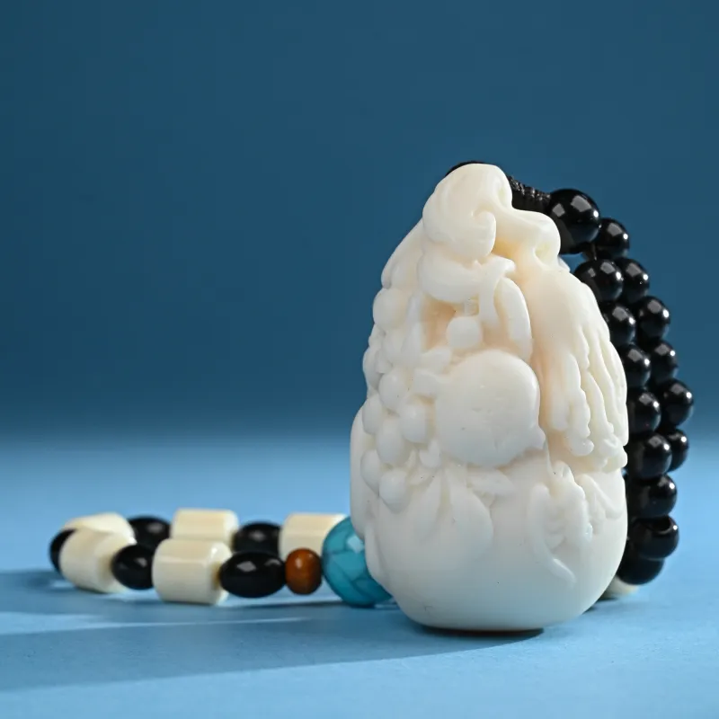 XUWU Ivory Nut Handlebar Piece Unisex-3