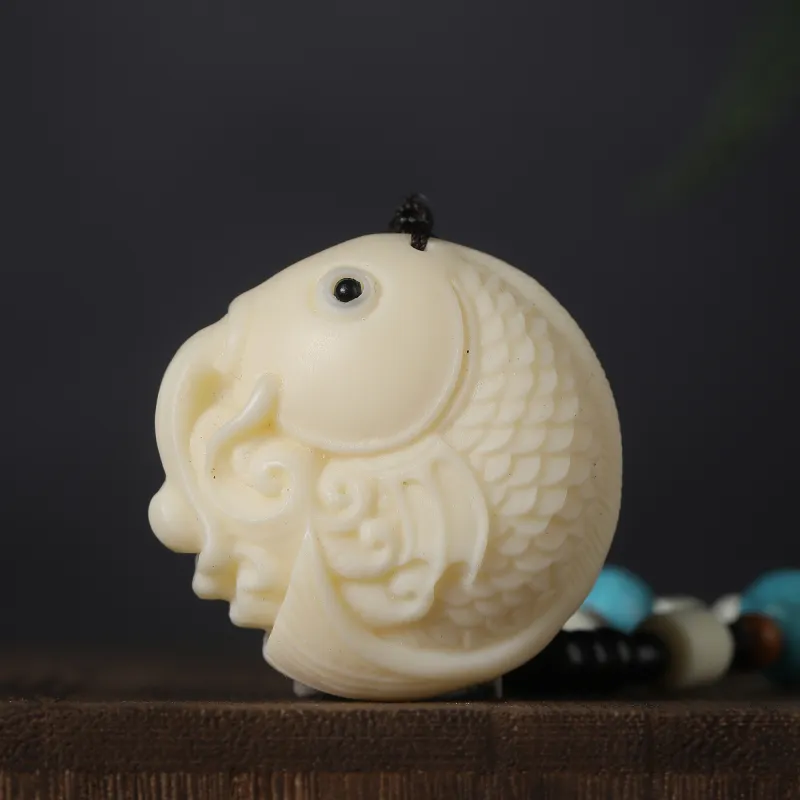 XUWU Ivory Nut Handlebar Piece Unisex-5