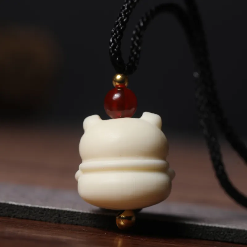 XUWU Ivory Nut Necklaces Unisex-3