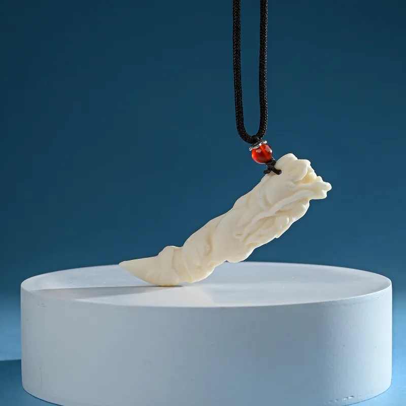 XUWU Ivory Nut Bodhi Pendant Unisex-5
