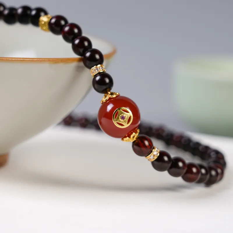 XUWU Red Sandalwood Bracelets Unisex-6