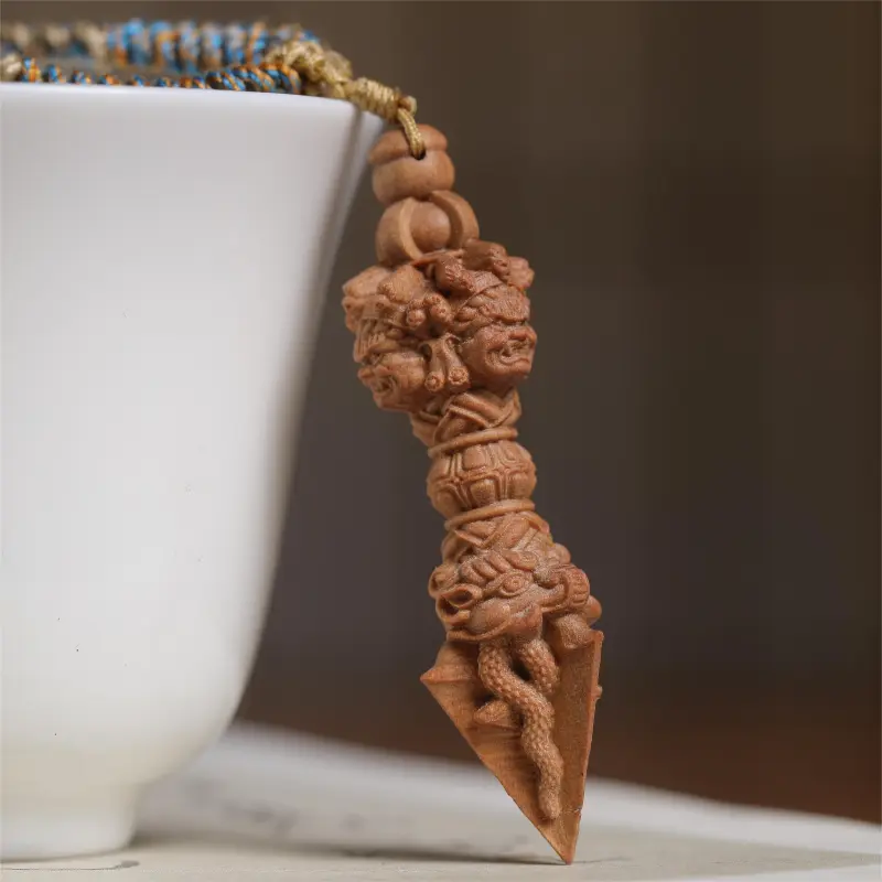 XUWU India Laoshan Sandalwood Pendants Unisex-1