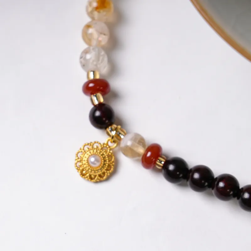 XUWU Red Sandalwood Bracelets Unisex-5
