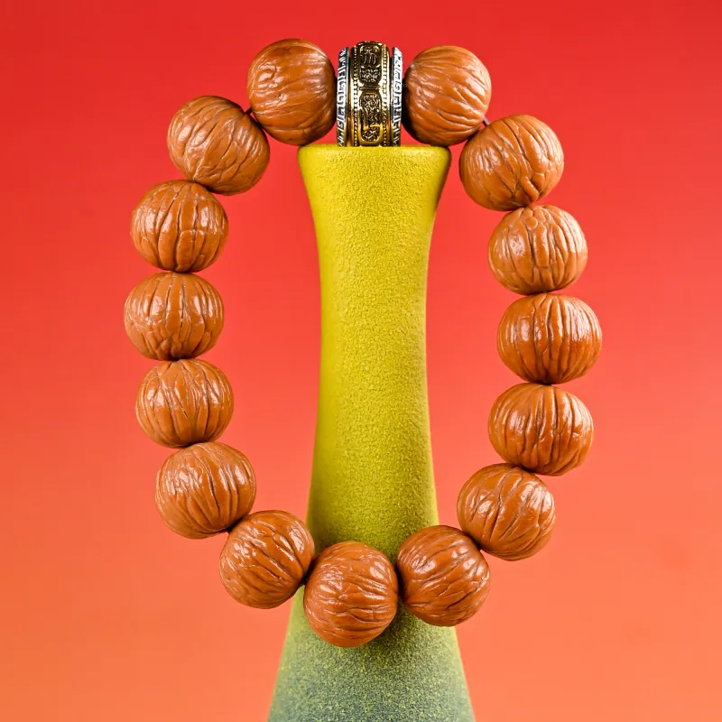 XUWU Monkey Head Walnut Bracelets Unisex-16