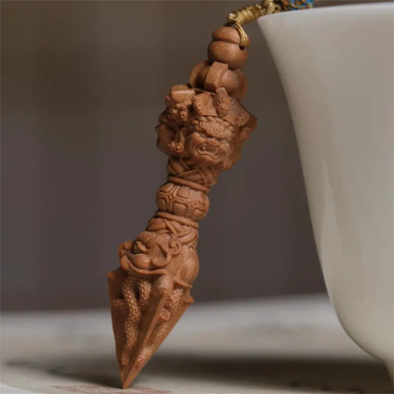 XUWU India Laoshan Sandalwood Pendants Unisex-2