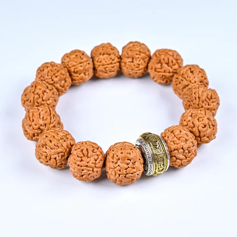 XUWU Monkey Head Walnut Bracelets Unisex-2