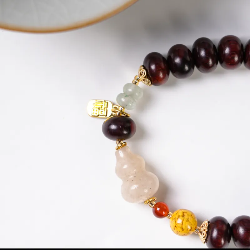 XUWU Red Sandalwood Bracelets Unisex-2
