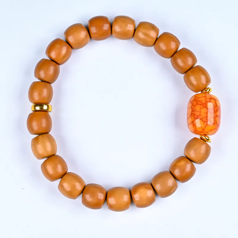 XUWU Monkey Head Walnut Bracelets Unisex-1