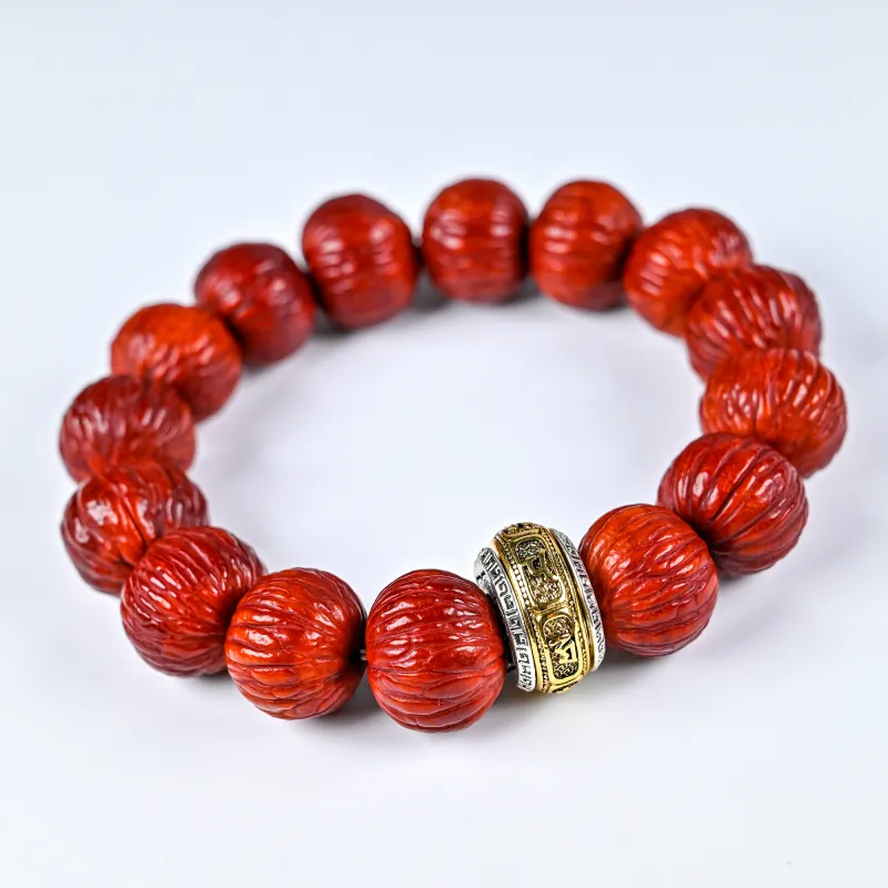XUWU Monkey Head Walnut Bracelets Unisex-6
