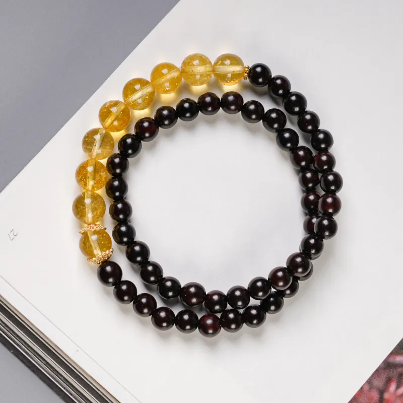 XUWU Red Sandalwood Bracelets Unisex-2