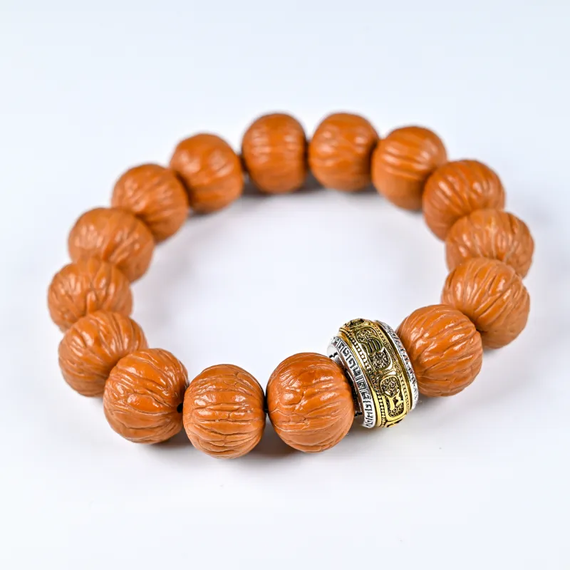 XUWU Monkey Head Walnut Bracelets Unisex-15