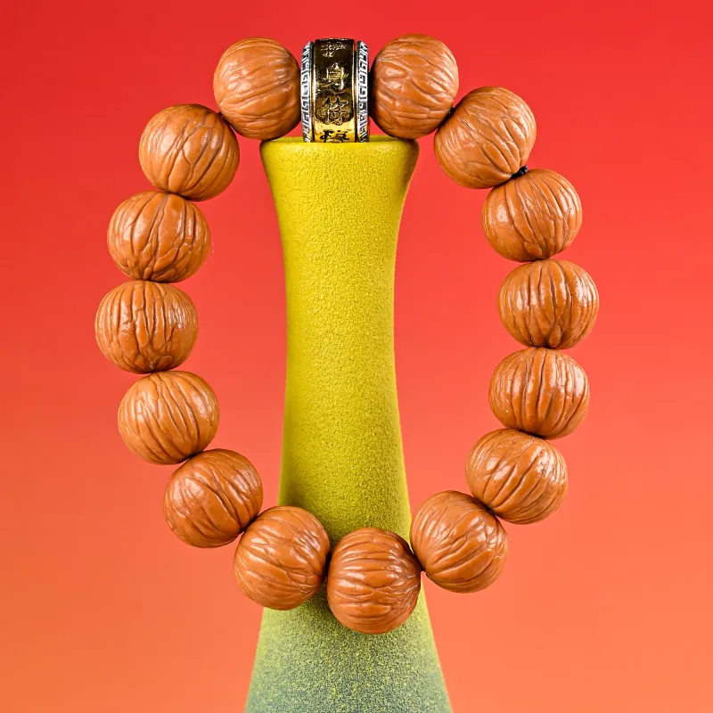 XUWU Monkey Head Walnut Bracelets Unisex-12