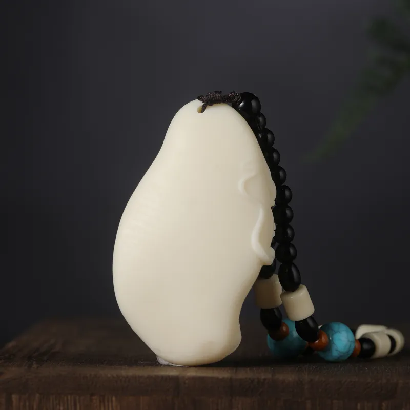 XUWU Ivory Nut Handlebar Piece Unisex-6