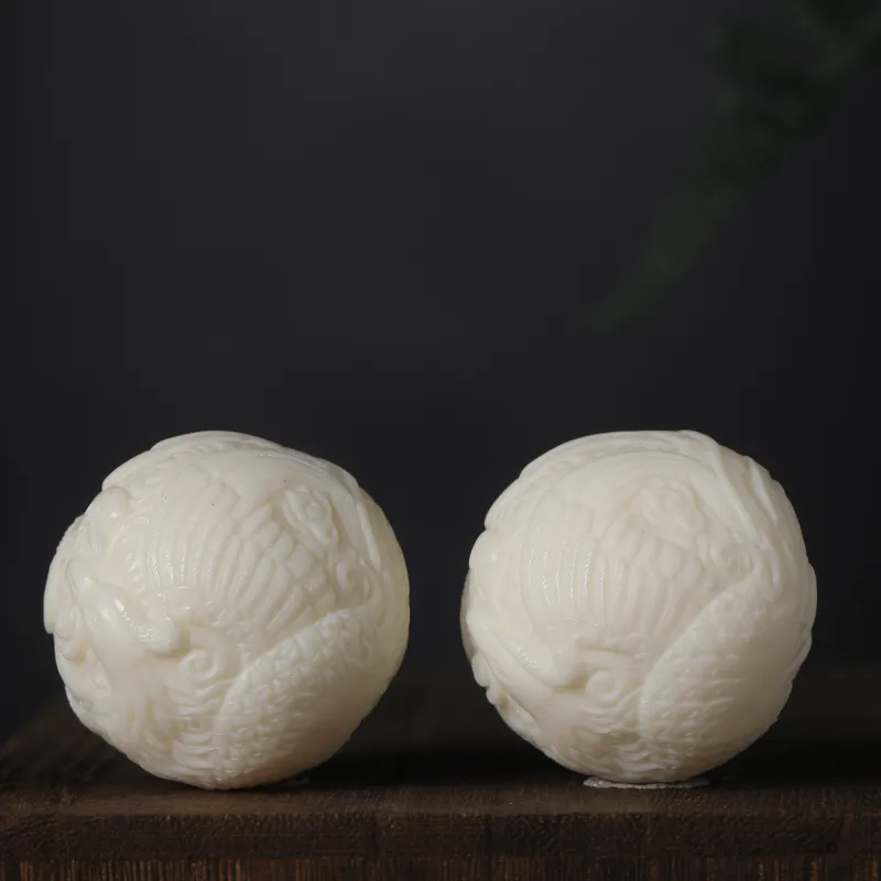 XUWU Ivory Nut Handlebar Piece Unisex-2
