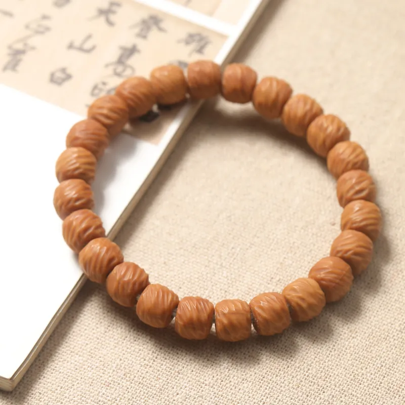 XUWU Monkey Head Walnut Bracelets Unisex-5