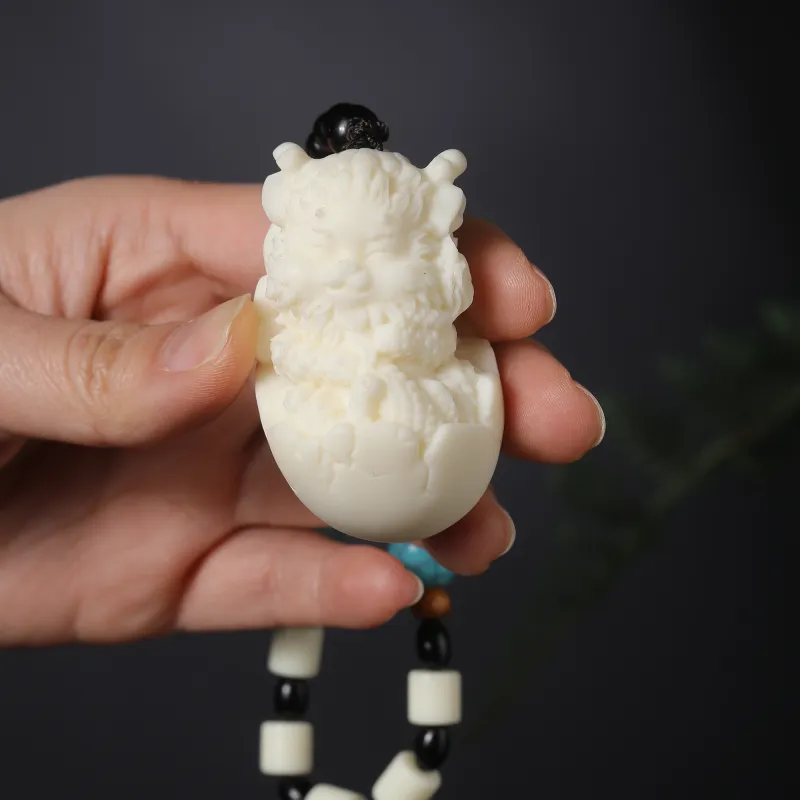 XUWU Ivory Nut Handlebar Piece Unisex-3