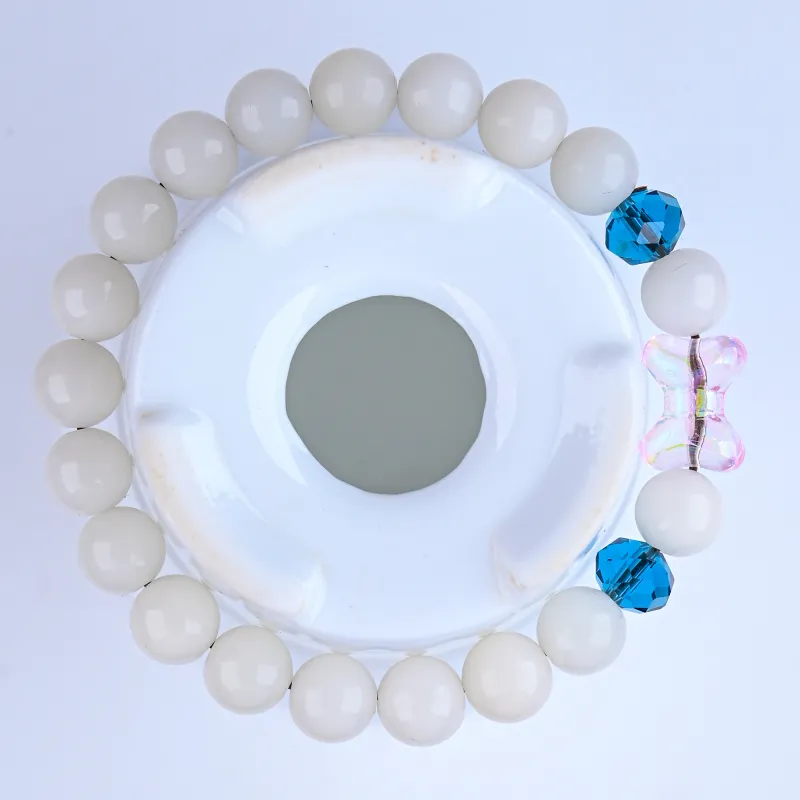 XUWU White Jade Bodhi Bracelets Unisex-1