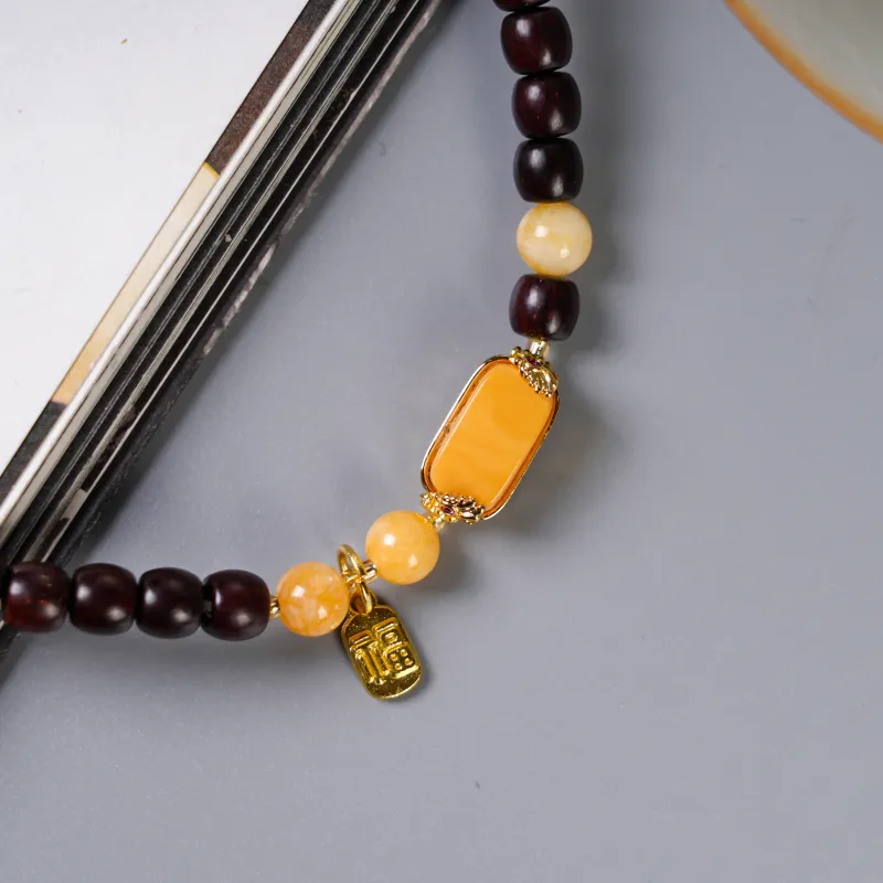 XUWU Red Sandalwood Bracelets Unisex-5