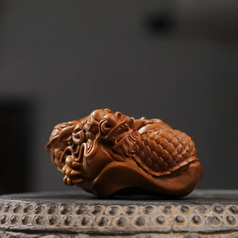 XUWU Laoshan Sandalwood Wooden Collectibles Unisex-6
