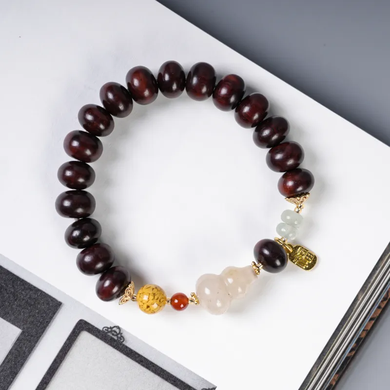 XUWU Red Sandalwood Bracelets Unisex-1
