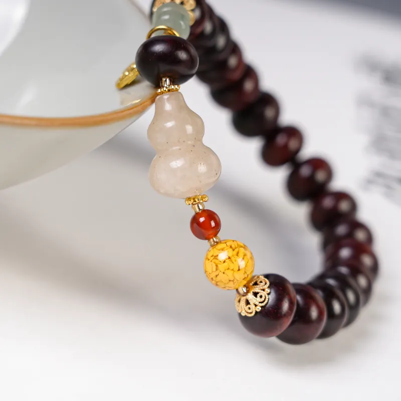 XUWU Red Sandalwood Bracelets Unisex-5
