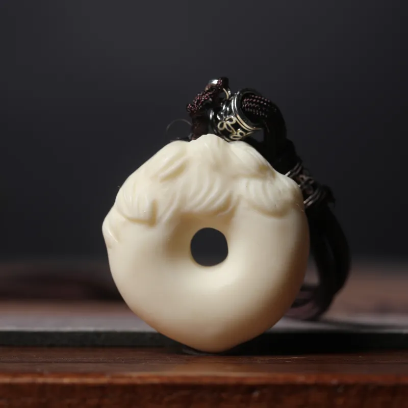 XUWU Ivory Nut Pendant Necklaces Unisex-12