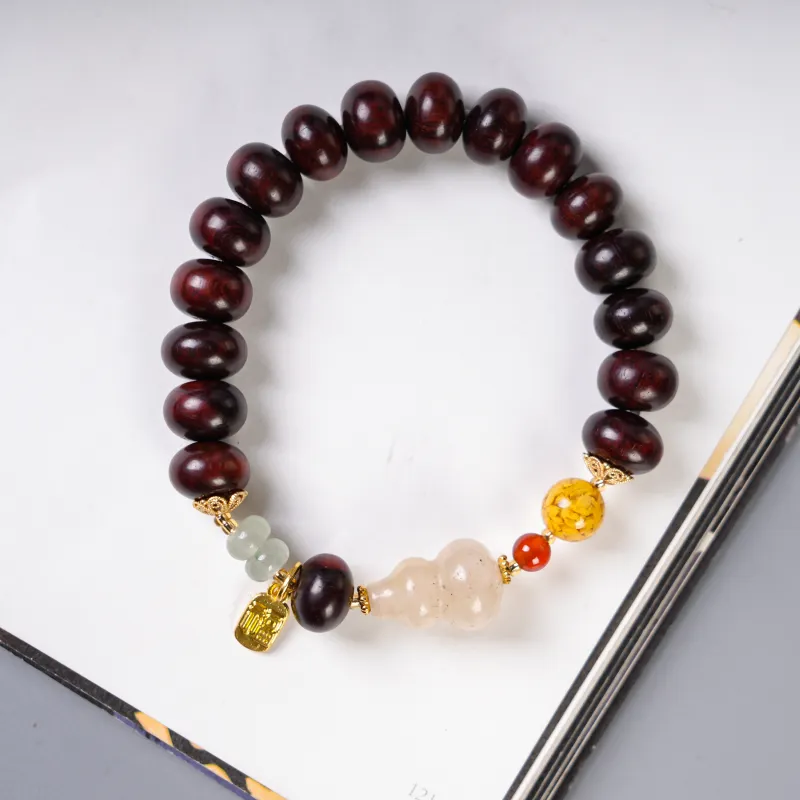 XUWU Red Sandalwood Bracelets Unisex-3