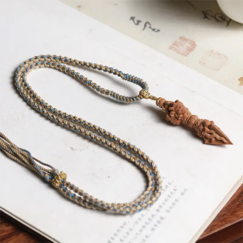 XUWU India Laoshan Sandalwood Pendants Unisex-5