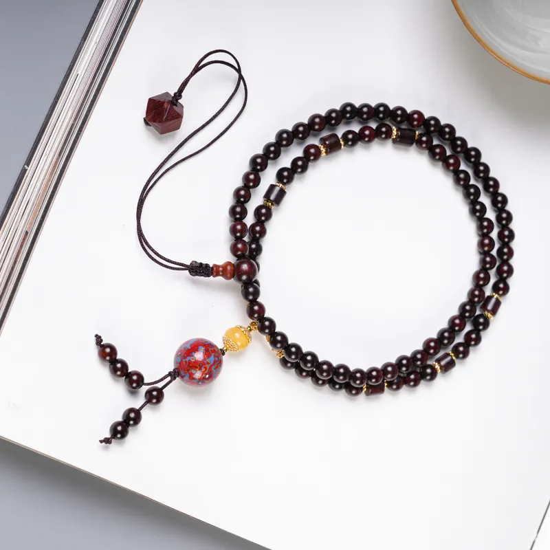 XUWU Red Sandalwood Bracelets Unisex-4