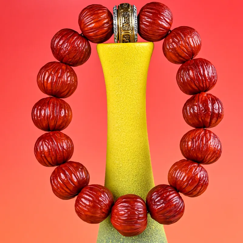 XUWU Monkey Head Walnut Bracelets Unisex-7