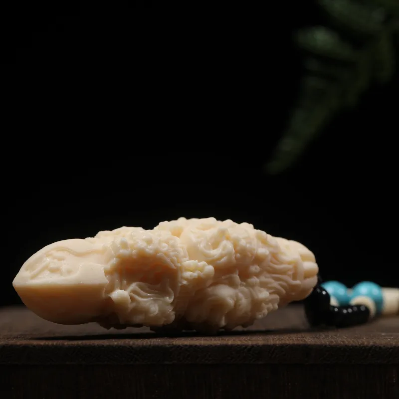 XUWU Ivory Nut Handlebar Piece Unisex-2