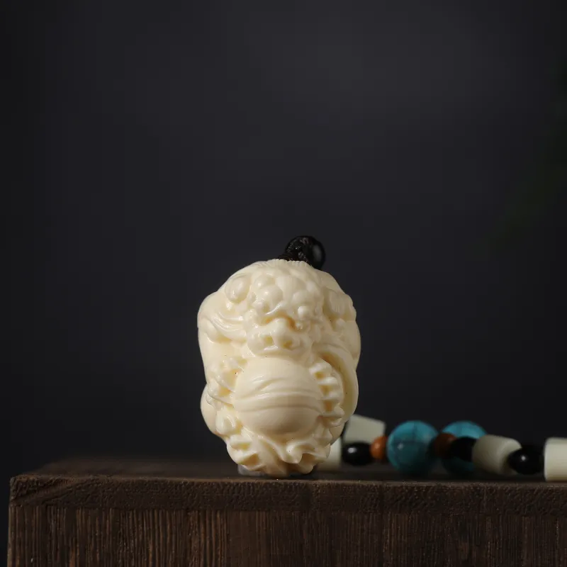 XUWU Ivory Nut Handlebar Piece Unisex-4