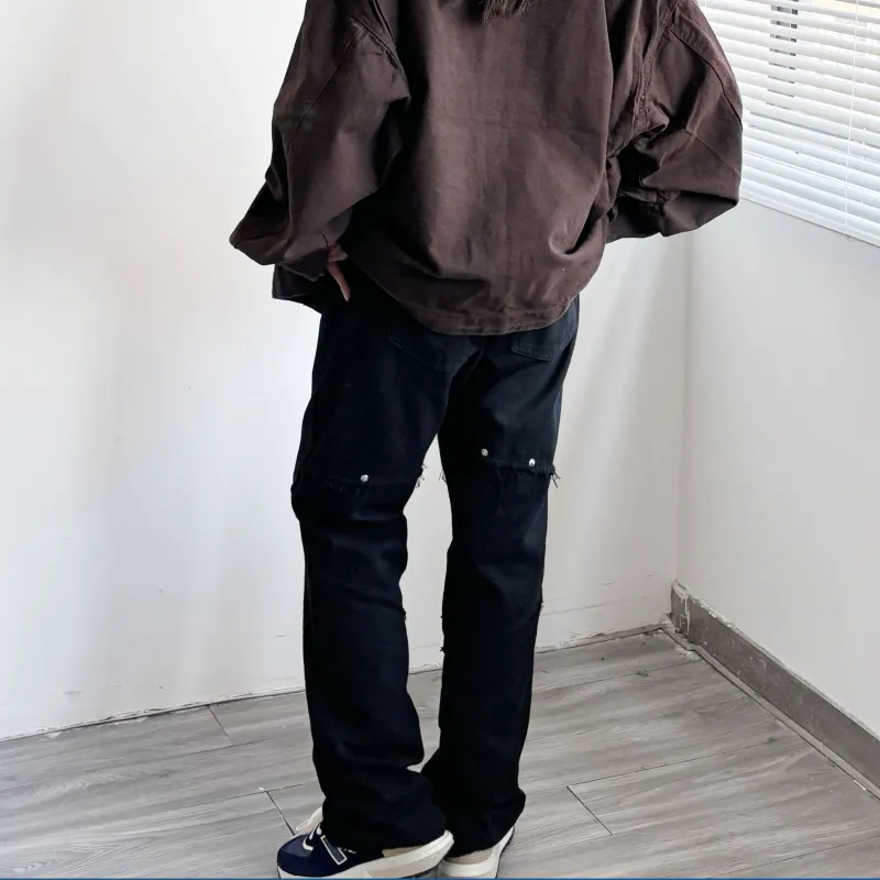 FLOAT Jeans Unisex Black-2