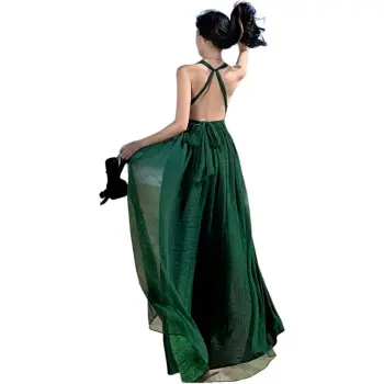 PLANE DRIFT Slip Dresses Women's Green