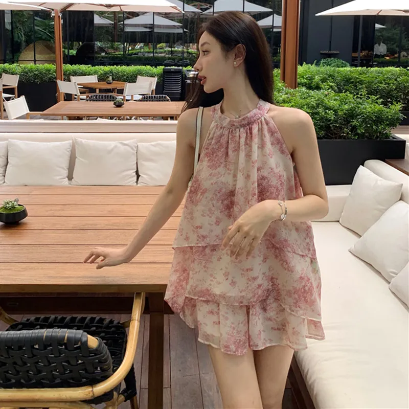 PLANE DRIFT Two Piece Skirt Sets Women's-13