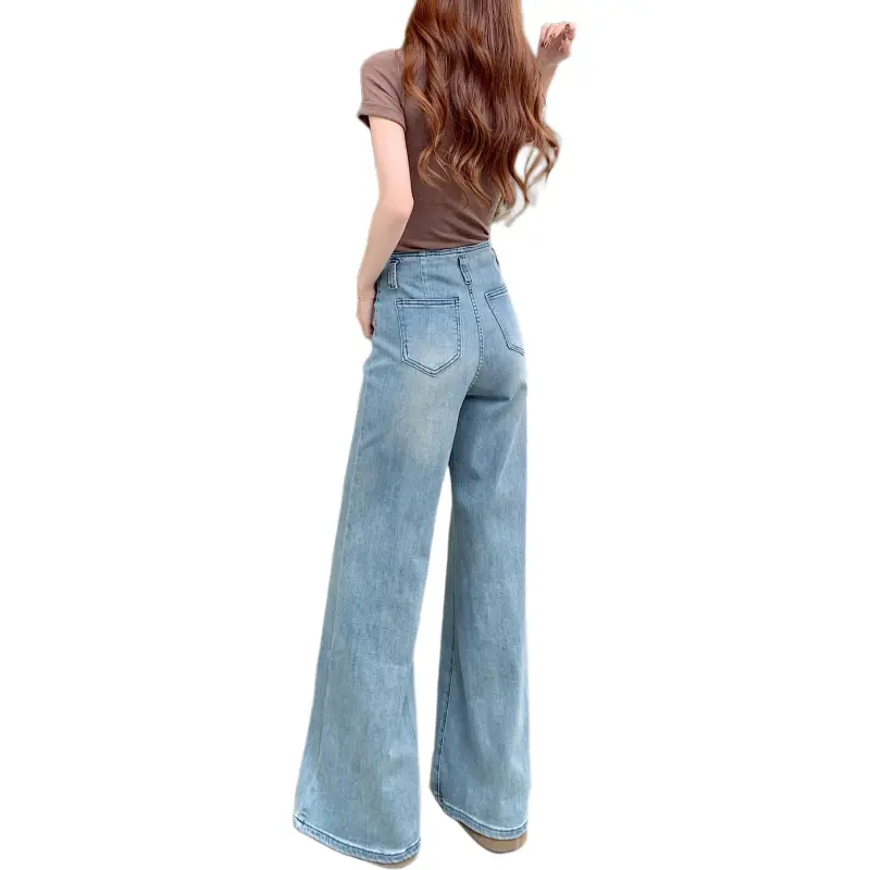 PLANE DRIFT Jeans Women's Blue-1