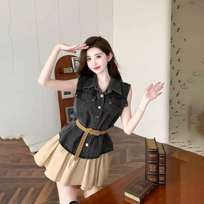 PLANE DRIFT Two Piece Skirt Sets Women's-4