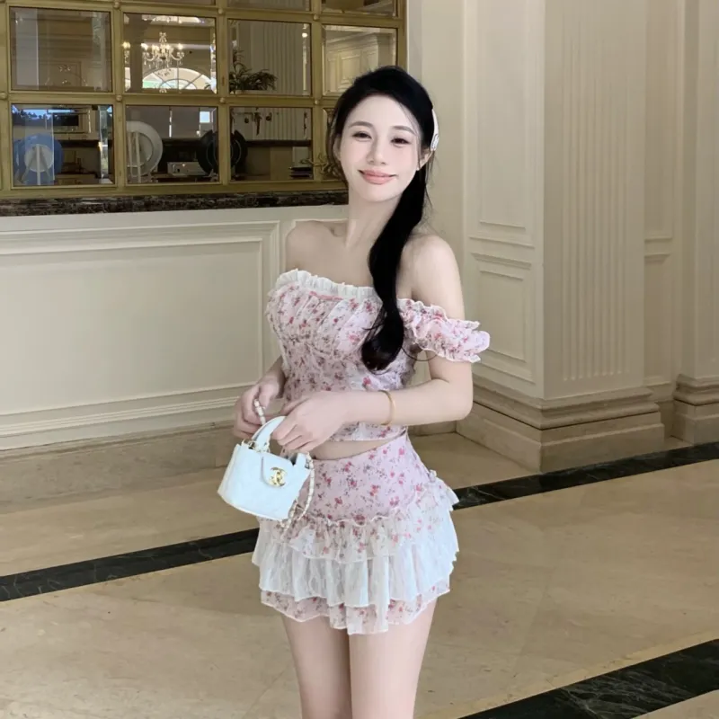 PLANE DRIFT Two Piece Skirt Sets Women's-4