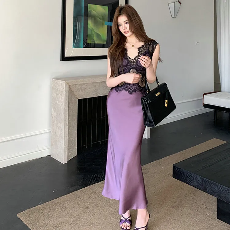 PLANE DRIFT Sleeveless Dress Women's Purple-2