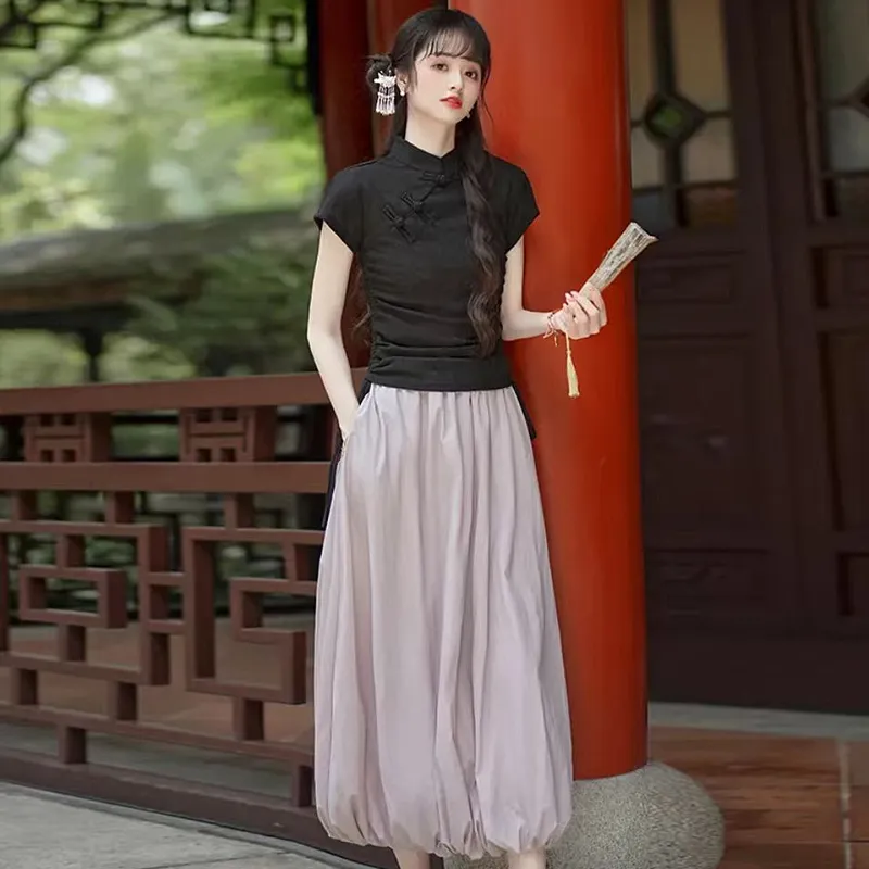 PLANE DRIFT Two Piece Skirt Sets Women's-4