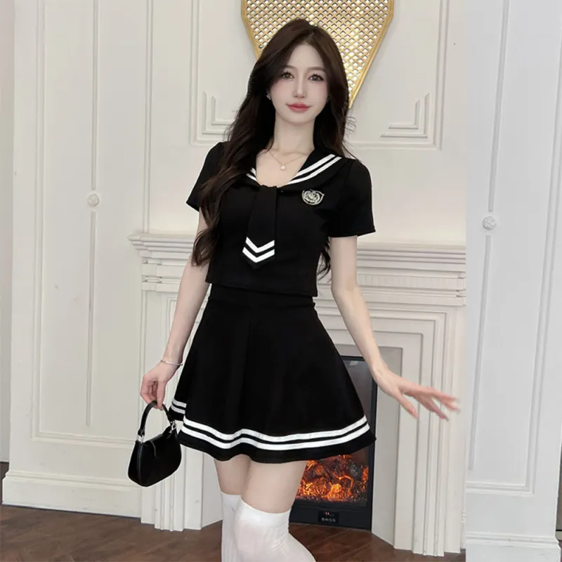 PLANE DRIFT Two Piece Skirt Sets Women's-11