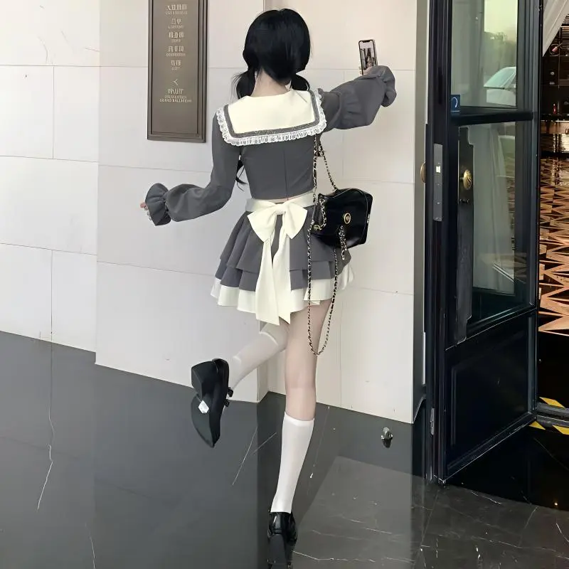 PLANE DRIFT Two Piece Skirt Sets Women's-2