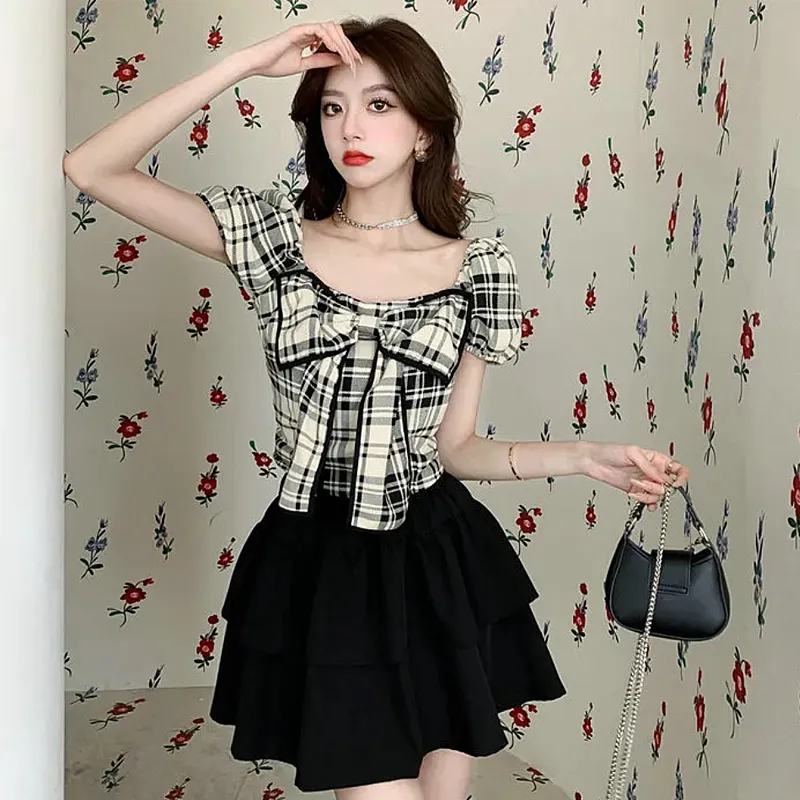 PLANE DRIFT Two Piece Skirt Sets Women's-2