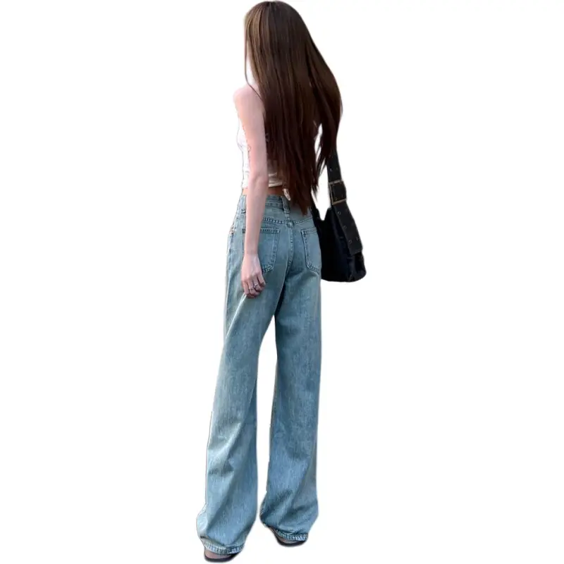 PLANE DRIFT Jeans Women's Blue-1
