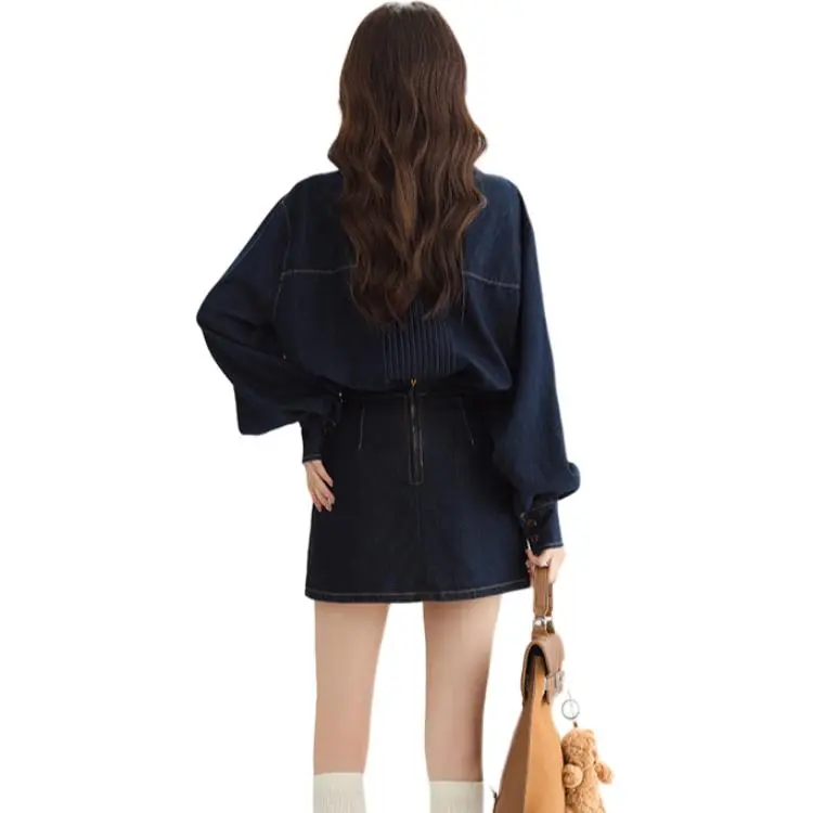 PLANE DRIFT Skirt Set Women's Dark Blue-0