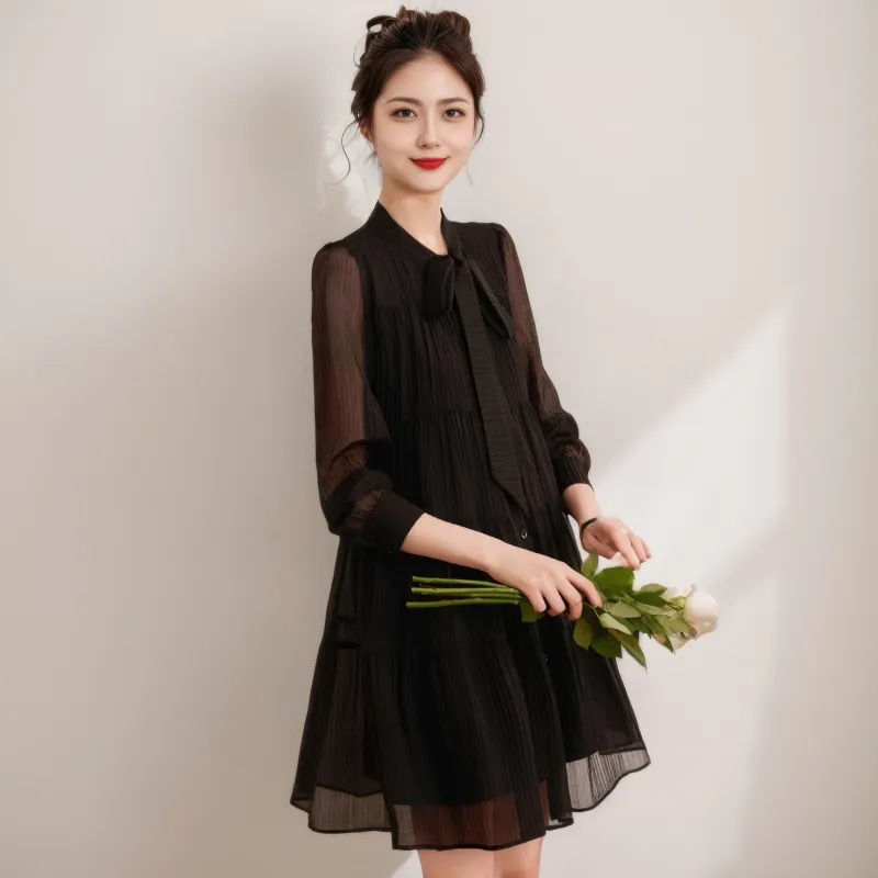 PLANE DRIFT Long Sleeved Dress Women's-1