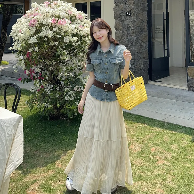 PLANE DRIFT Two Piece Skirt Sets Women's-3