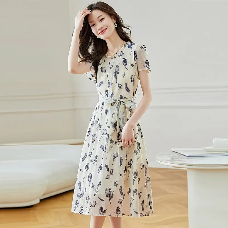 PLANE DRIFT Short Sleeved Dresses Women's-3
