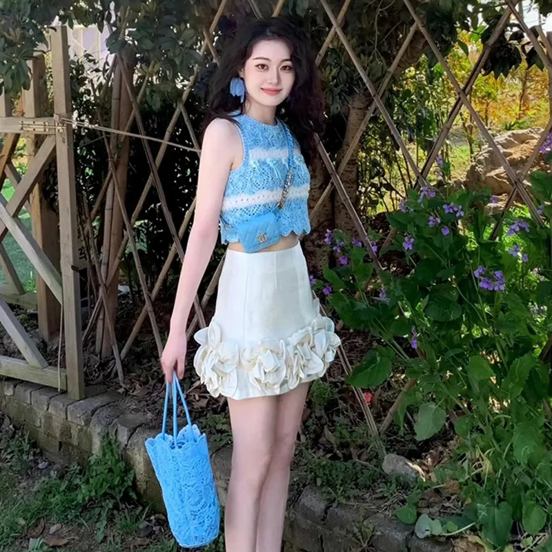 PLANE DRIFT Two Piece Skirt Sets Women's-2