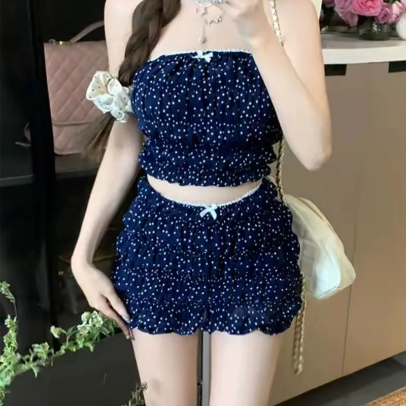 PLANE DRIFT Two Piece Skirt Sets Women's-11